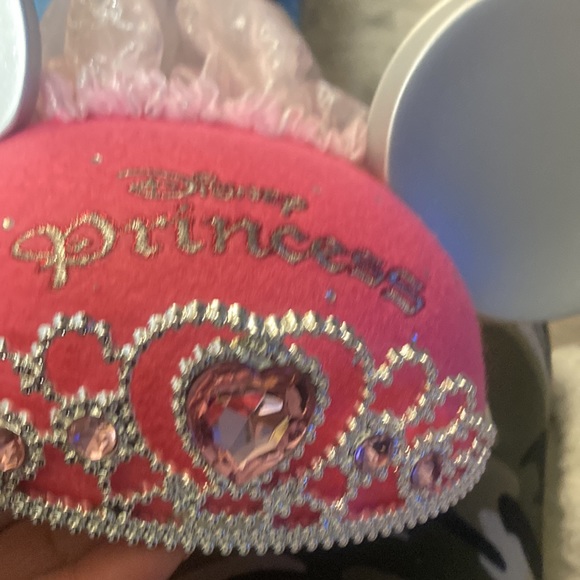 Disney princess hat with vale and crown pink - Picture 5 of 5